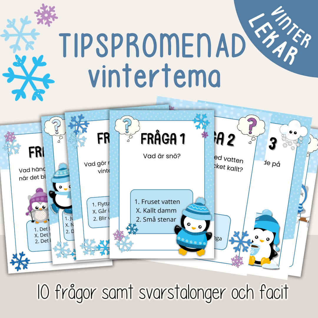Tipspromenad Vinter