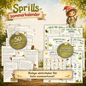 Sprills Sommarkalender – 50 sommarbrev fyllda med lek, natur och äventyr