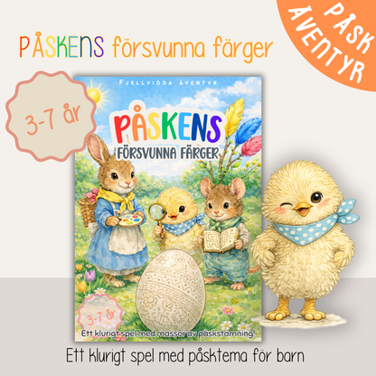 Påskens försvunna färger – Påskäventyr för barn (3–7 år)