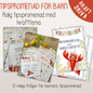 Tipspromenad till kräftskiva för barn – 12 roliga frågor med Kräftan Krille