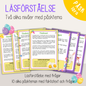 Läsförståelse påsk – 10 faktatexter med frågor i två nivåer (arbetsblad för barn)