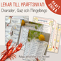 Lekar till kräftskivan – Charader, Mingelbingo & Quiz - Skriv ut