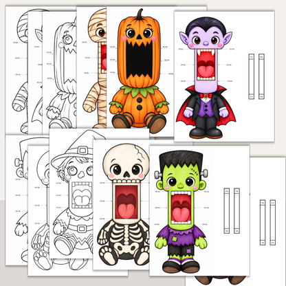 Halloweenpyssel för barn – skapa egna roliga Halloweenhanddockor