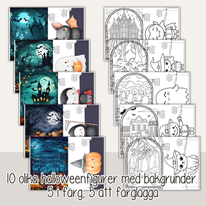 Halloweenpyssel - Gör egna ljuslyktor till Halloween