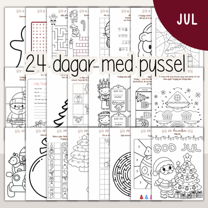 Nissebrev - Ett pyssel om dagen fram till jul