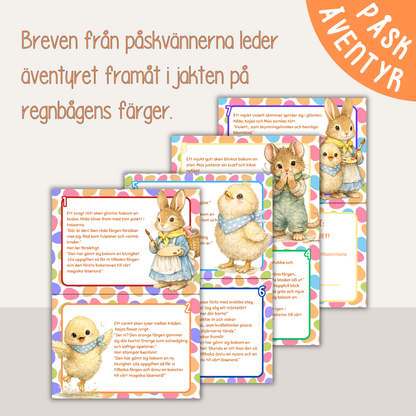 Påskens försvunna färger – Påskäventyr och klurig äggjakt för barn (7–10 år)
