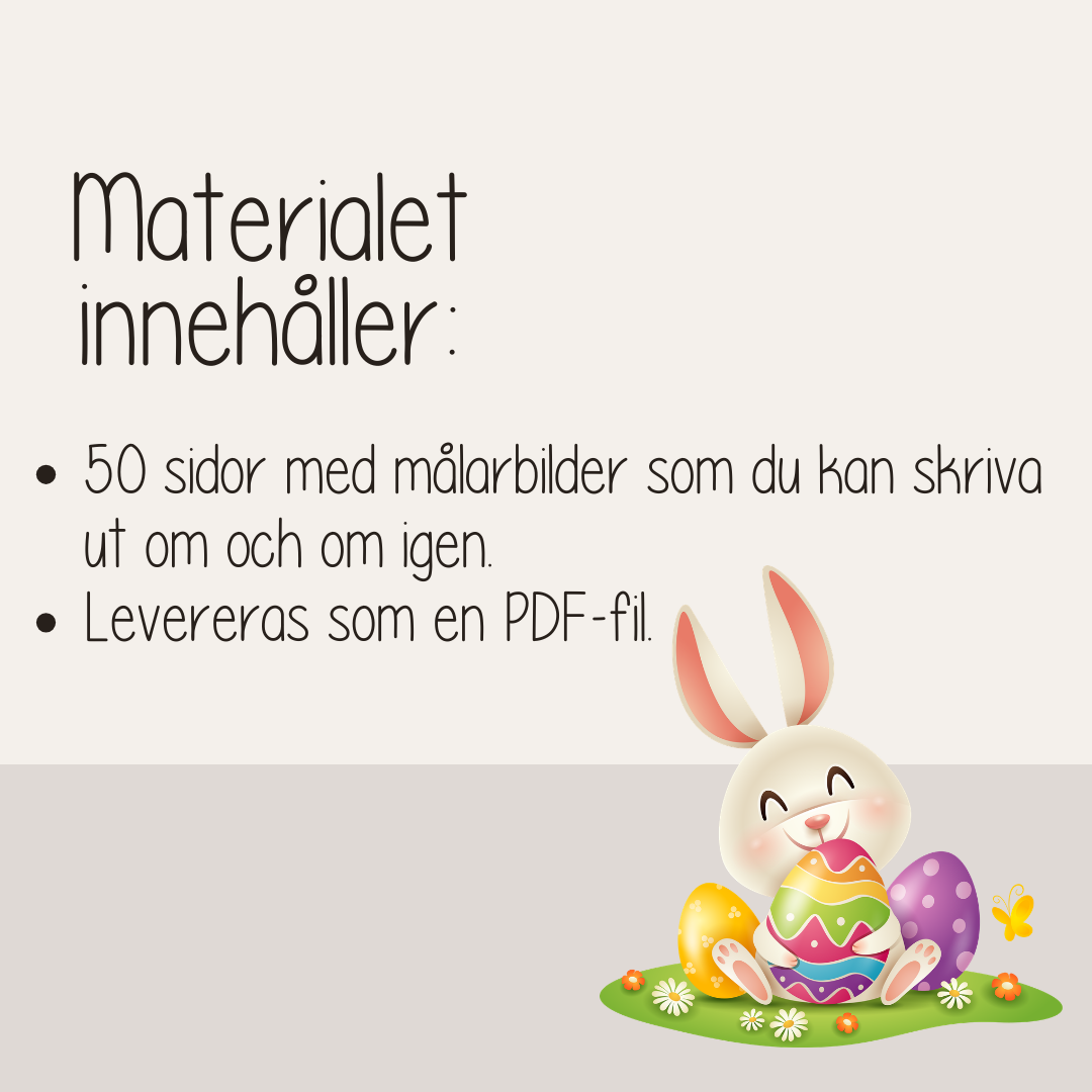 Kawaii påsk målarbilder – 50 söta målarbilder för barn att skriva ut