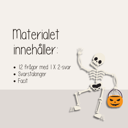 Halloween-tipspromenad – 12 roliga frågor för barn och familj