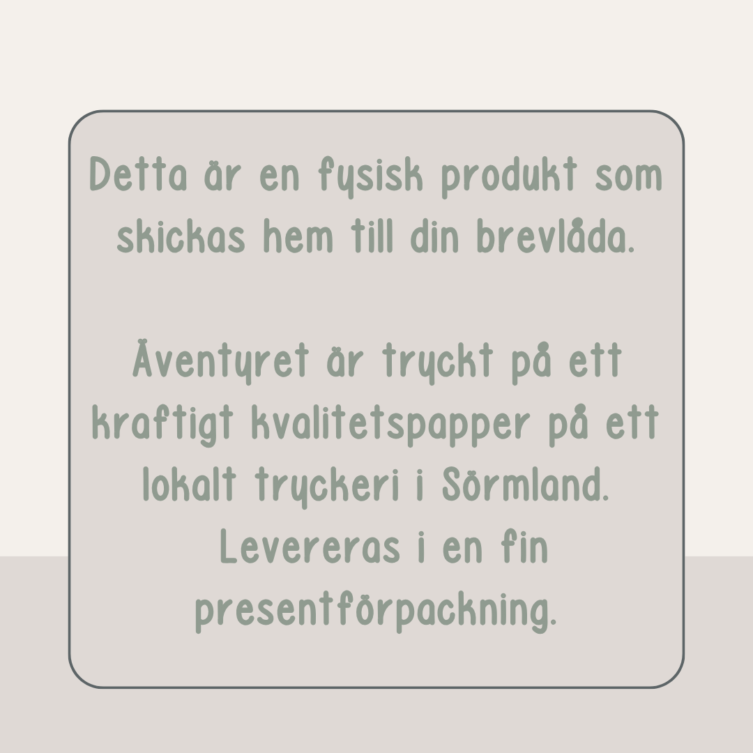 Halloweenäventyr 7-10 år - Äventyret med den hemliga Spökboken - Mysterium - Escape game för barn - Fysisk produkt